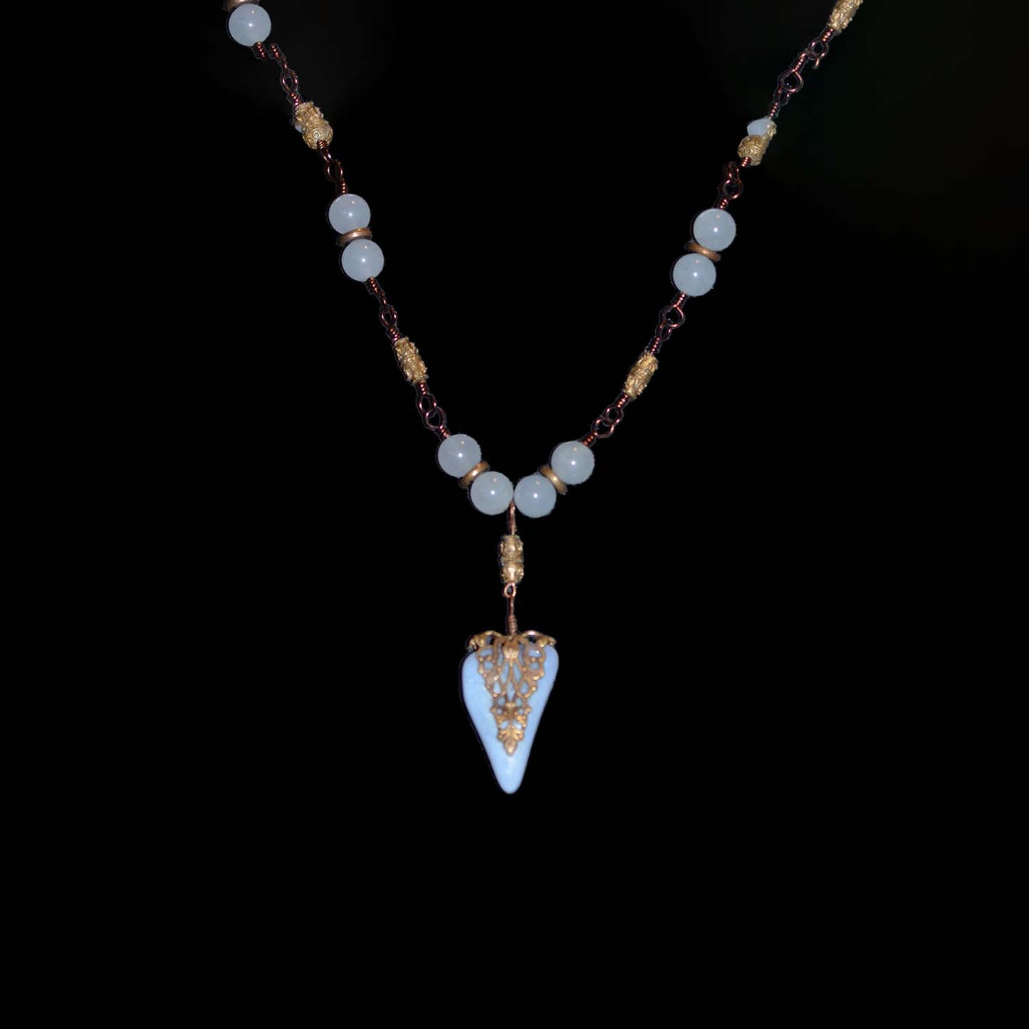 Blue Lace Agate Necklace