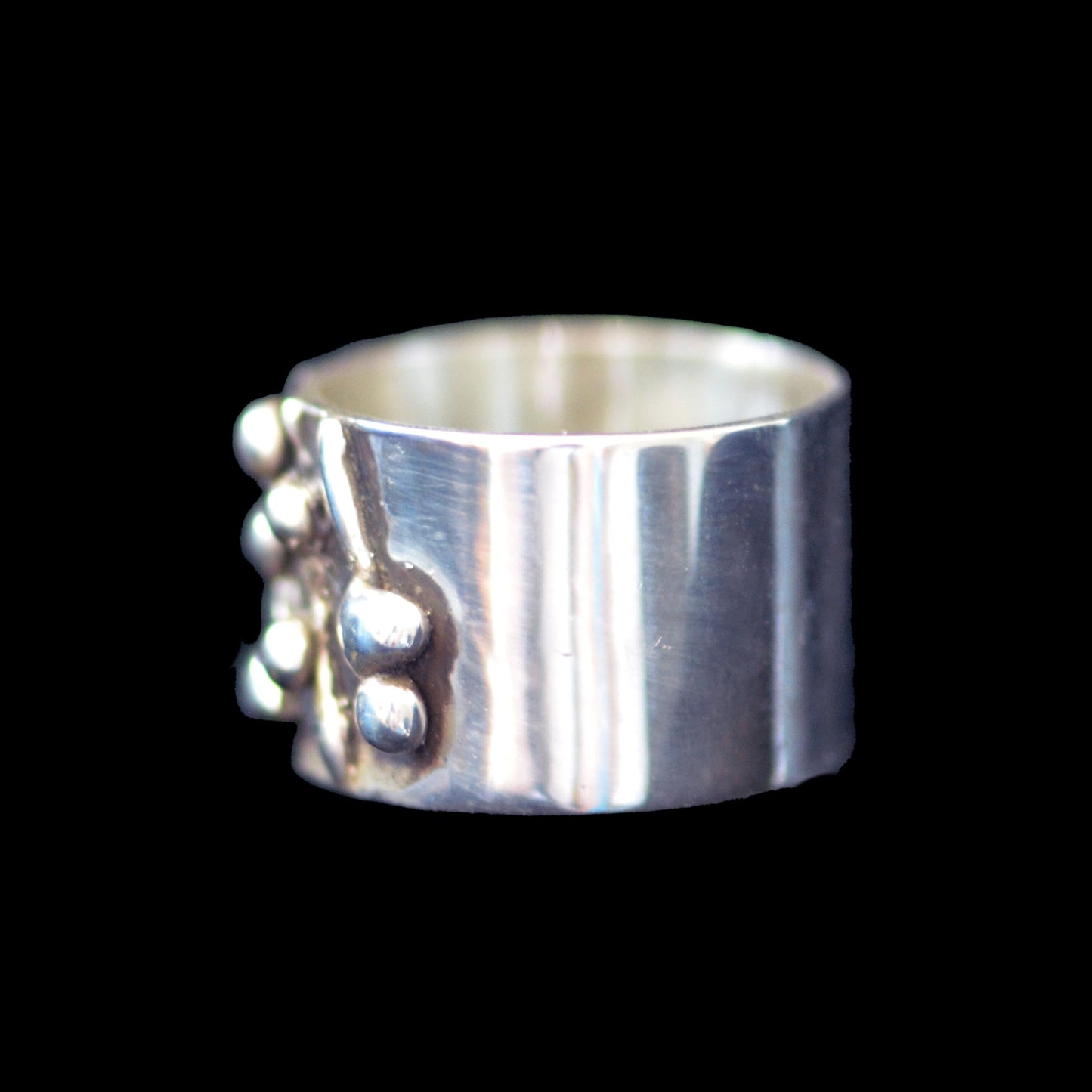 Sterling Silver Dot Ring